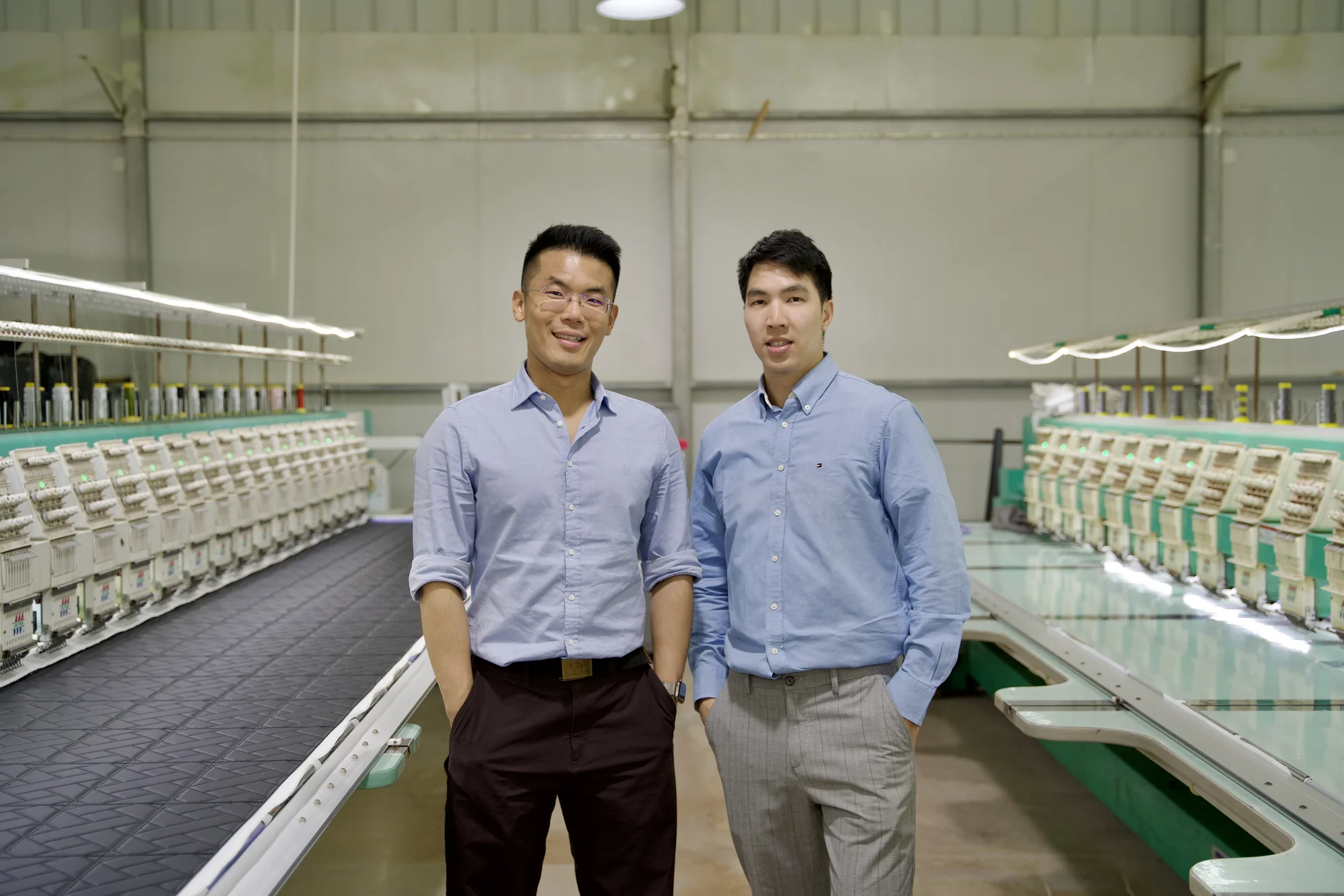 Inside the bag manufacturing facility