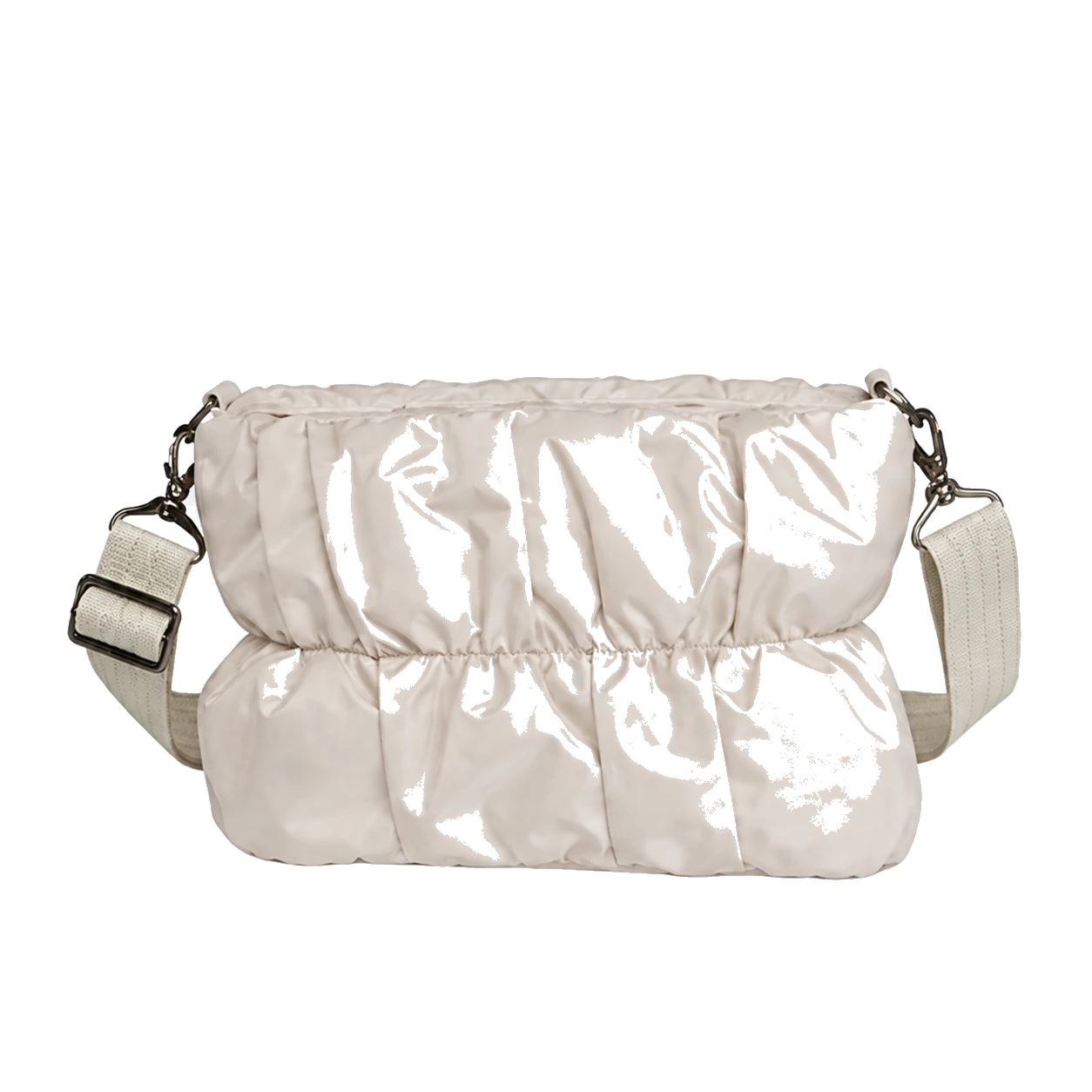 Logo Ready ruched crossbody bag reference