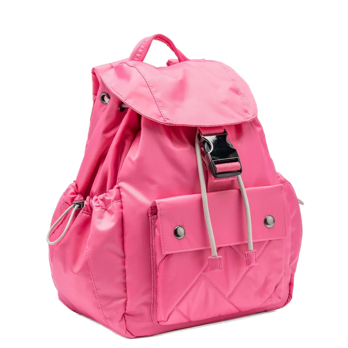 Custom backpack / pink tourmaline — bag sample developed and produced by ProtoBag Studio