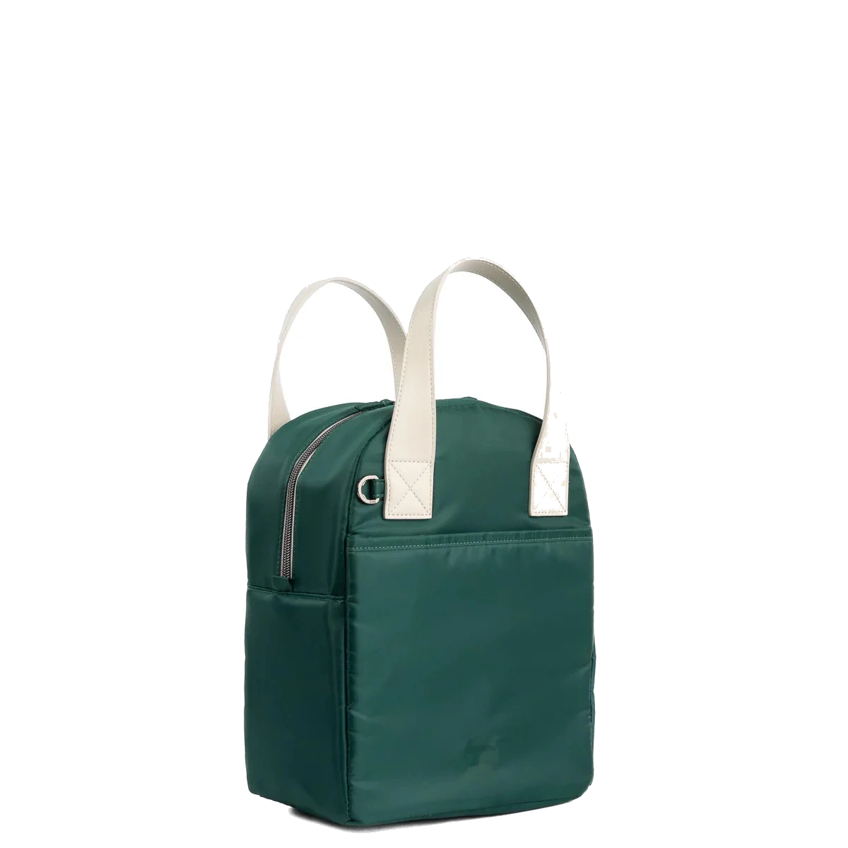 Custom tote / forest green — bag sample developed and produced by ProtoBag Studio