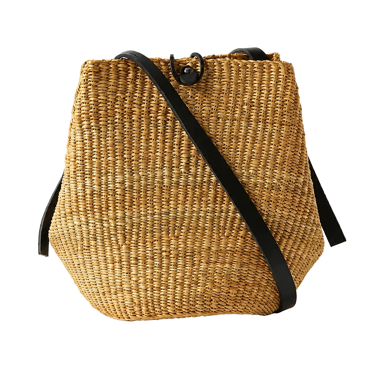 Logo Ready woven straw crossbody bag reference
