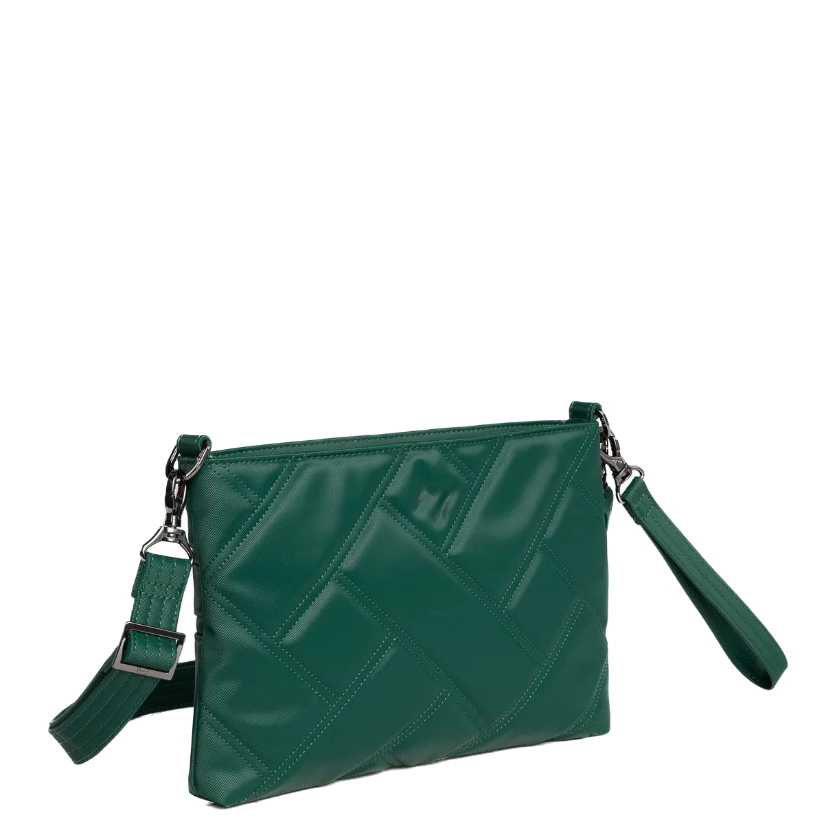 Custom weekender / wickedly green — bag sample developed and produced by ProtoBag Studio