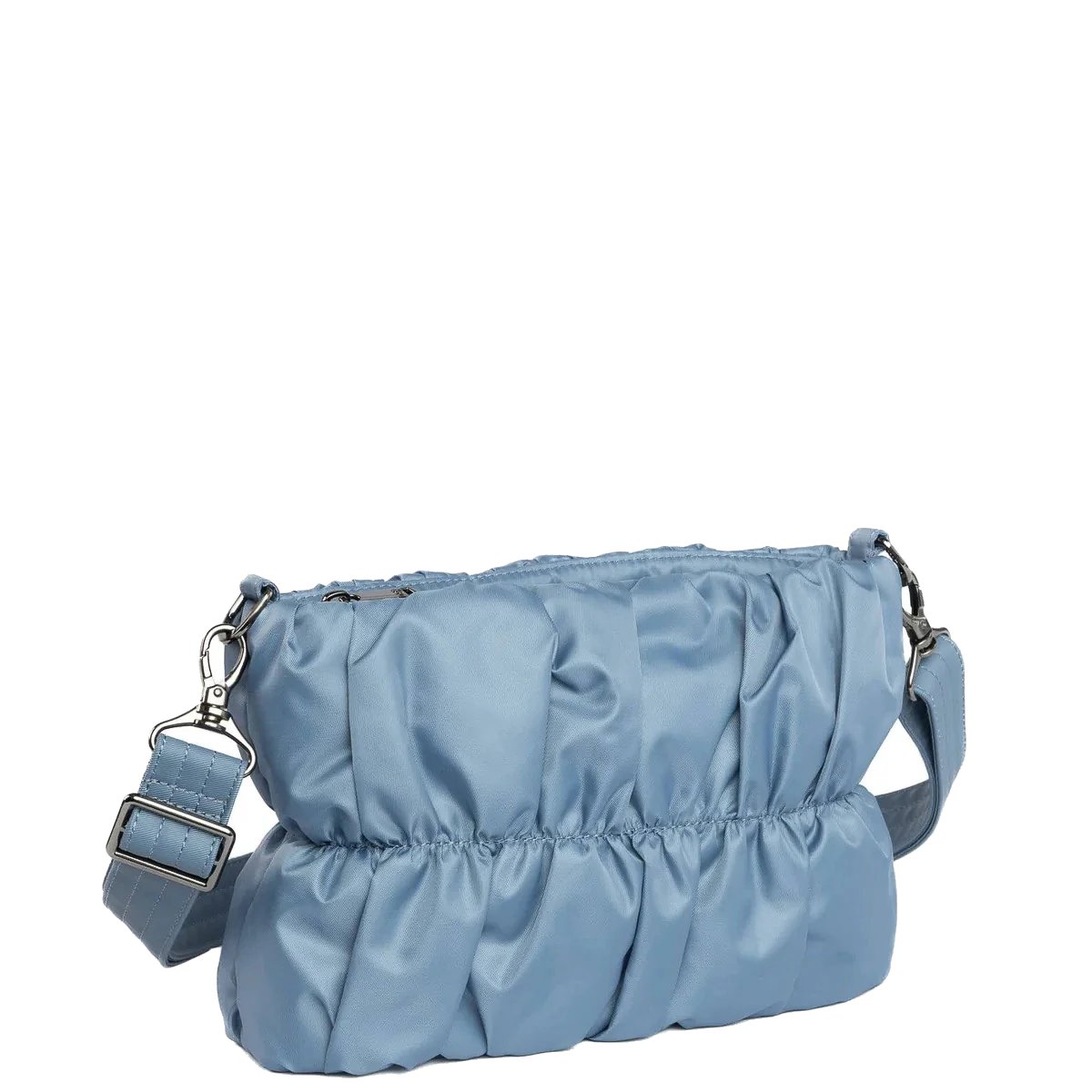 Custom crossbody / bluemoon — bag sample developed and produced by ProtoBag Studio